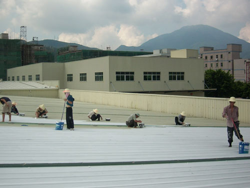 金屬屋面隔熱防腐特征